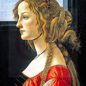 Botticelli Portrait of Simonetta Vespucci Digital Print Product Photo