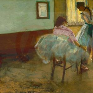 Degas The Dance Lesson Digital Print Product Photo