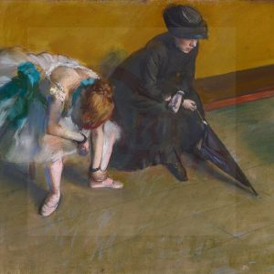 Degas Waiting Digital Print Product Photo