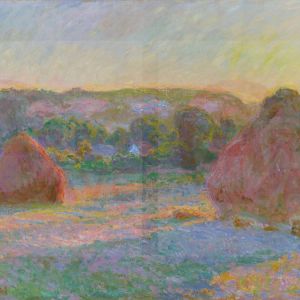 Monet Stacks of Wheat End of Summer Digital Print Product Photo